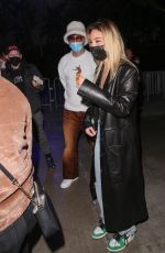 MADELYN CLINE and Zack Bia Arrives at Lakers vs Phoenix Suns Game in Los Angeles 12/21/2021