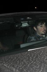 MADELYN CLINE and Zack Bia at Giorgio Baldi in Los Angeles 12/19/2021