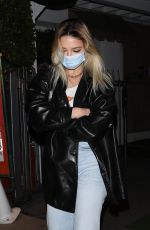 MADELYN CLINE Out for Dinner in Santa Monica 12/19/2021