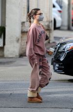 MADISON BEER Out for Christmas Shopping in Beverly Hills 12/21/2021