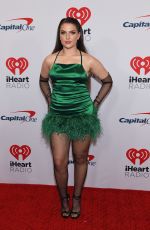 MAE MULLER at Iheartradio Z100 Jingle Ball 2021 at Madison Square Garden 12/10/2021