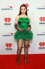 MAE MULLER at Iheartradio Z100 Jingle Ball 2021 at Madison Square Garden 12/10/2021