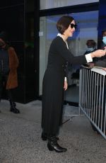 MAGGIE GYLLENHAAL Leaves Good Morning America in New York 12/14/2021