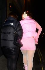 MAISIE SMITH Leaves at Spider-Man: No Way Home Gala Screening at Ham Yard Hotel in London 12/16/2021