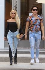 MARCELA IGLESIAS Out Shopping with Her Son in Beverly Hills 12/08/2021
