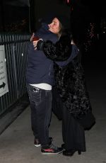 MARIA MENOUNOS Out for Dinner with a Friend at Giorgio Baldi in Santa Monica 12/15/2021