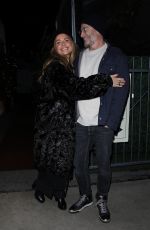 MARIA MENOUNOS Out for Dinner with a Friend at Giorgio Baldi in Santa Monica 12/15/2021