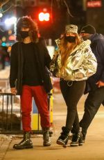 MARIAH CAREY and Bryan Tanaka Night Out in Aspen 12/22/2021