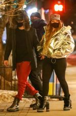 MARIAH CAREY and Bryan Tanaka Night Out in Aspen 12/22/2021