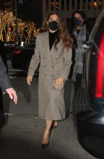MARISA TOMEI Out Promotes Spider-Man: No Way Home in New York 12/15/2021