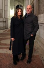 MARISKA HARGITAY on the Set of Law and Order: SVU in New York 12/07/2021