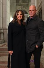 MARISKA HARGITAY on the Set of Law and Order: SVU in New York 12/07/2021