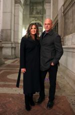 MARISKA HARGITAY on the Set of Law and Order: SVU in New York 12/07/2021