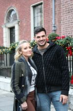 MARY FITZGERALD and Romain Bonnet at City Centre Hotel in Dublin 12/03/2021