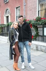 MARY FITZGERALD and Romain Bonnet at City Centre Hotel in Dublin 12/03/2021