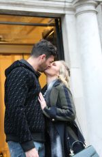 MARY FITZGERALD and Romain Bonnet at City Centre Hotel in Dublin 12/03/2021