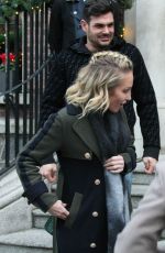 MARY FITZGERALD and Romain Bonnet at City Centre Hotel in Dublin 12/03/2021