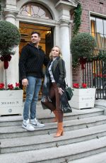 MARY FITZGERALD and Romain Bonnet at City Centre Hotel in Dublin 12/03/2021