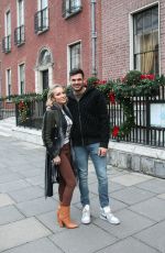 MARY FITZGERALD and Romain Bonnet at City Centre Hotel in Dublin 12/03/2021