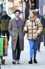 MAYA HAWKE Out with a Friend in New York 12/06/2021