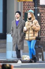 MAYA HAWKE Out with a Friend in New York 12/06/2021