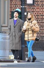 MAYA HAWKE Out with a Friend in New York 12/06/2021