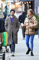 MAYA HAWKE Out with a Friend in New York 12/06/2021