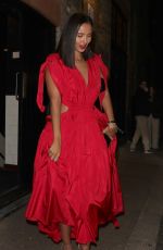 MAYA JAMA Leaves Fashion Awards Afterparty at Chiltern Firehouse in London 11/29/2021