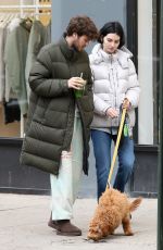 MEADOW WALKER and Louis Thornton-Allan Out for Coffee in New York 12/28/2021