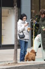 MEADOW WALKER and Louis Thornton-Allan Out for Coffee in New York 12/28/2021