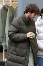 MEADOW WALKER and Louis Thornton-Allan Out for Coffee in New York 12/28/2021
