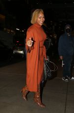 MEAGAN GOOD Night Out in New York 12/02/2021