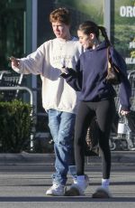 MEDISON BEER Shopping at Erewhon Market in Los Angeles 12/19/2021