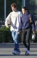MEDISON BEER Shopping at Erewhon Market in Los Angeles 12/19/2021