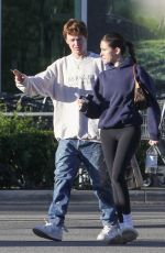 MEDISON BEER Shopping at Erewhon Market in Los Angeles 12/19/2021