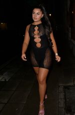 MEGAN CLARK and Her bBest Friend at Novikov in London 12/06/2021