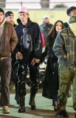MEGAN FOX and Machine Gun Kelly Arrives at Free Larry Hoover Benefit Concert in Los Angeles 12/09/2021