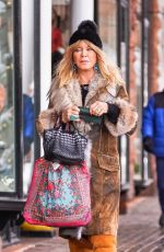 MELANIE GRIFFITH and GOLDIE HAWN Out for Lunch in Aspen 12/27/2021