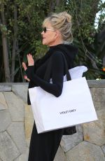 MELANIE GRIFFITH Out and About in Beverly Hills 12/28/2021