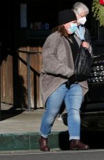 MELISSA MCCARTHY Leaves a Meeting in Studio City 12/20/2021
