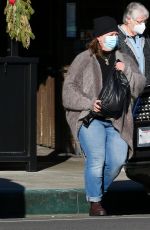 MELISSA MCCARTHY Leaves a Meeting in Studio City 12/20/2021