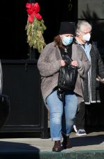 MELISSA MCCARTHY Leaves a Meeting in Studio City 12/20/2021