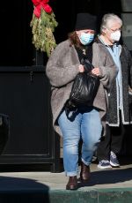 MELISSA MCCARTHY Leaves a Meeting in Studio City 12/20/2021