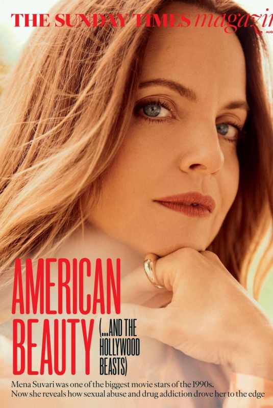 MENA SUVARI in Sunday Times Magazine, August 2021