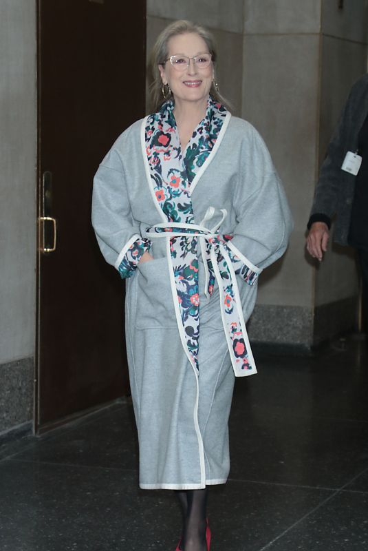 MERYL STREEEP at The Today Show in New York 12/07/2021