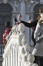 MICHELLE COLLINS Took a Few Selfies with a Friend in Venice 12/20/2021