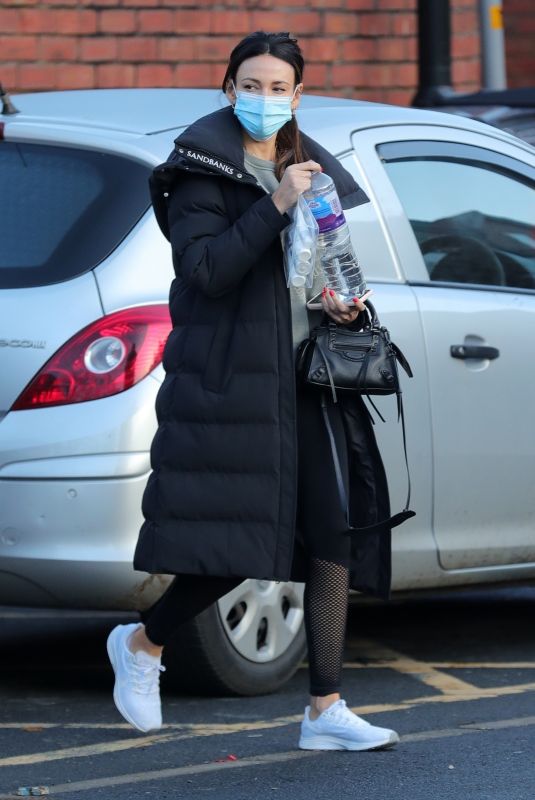 MICHELLE KEEGAN Out and About in Manchester 12/18/2021