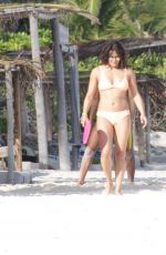 MICHELLE RODRIGUEZ in Bikini at a Beach in Mexico 12/21/2021