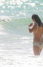 MICHELLE RODRIGUEZ in Bikini at a Beach in Tulum 12/18/2021