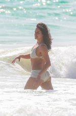 MICHELLE RODRIGUEZ in Bikini at a Beach in Tulum 12/18/2021